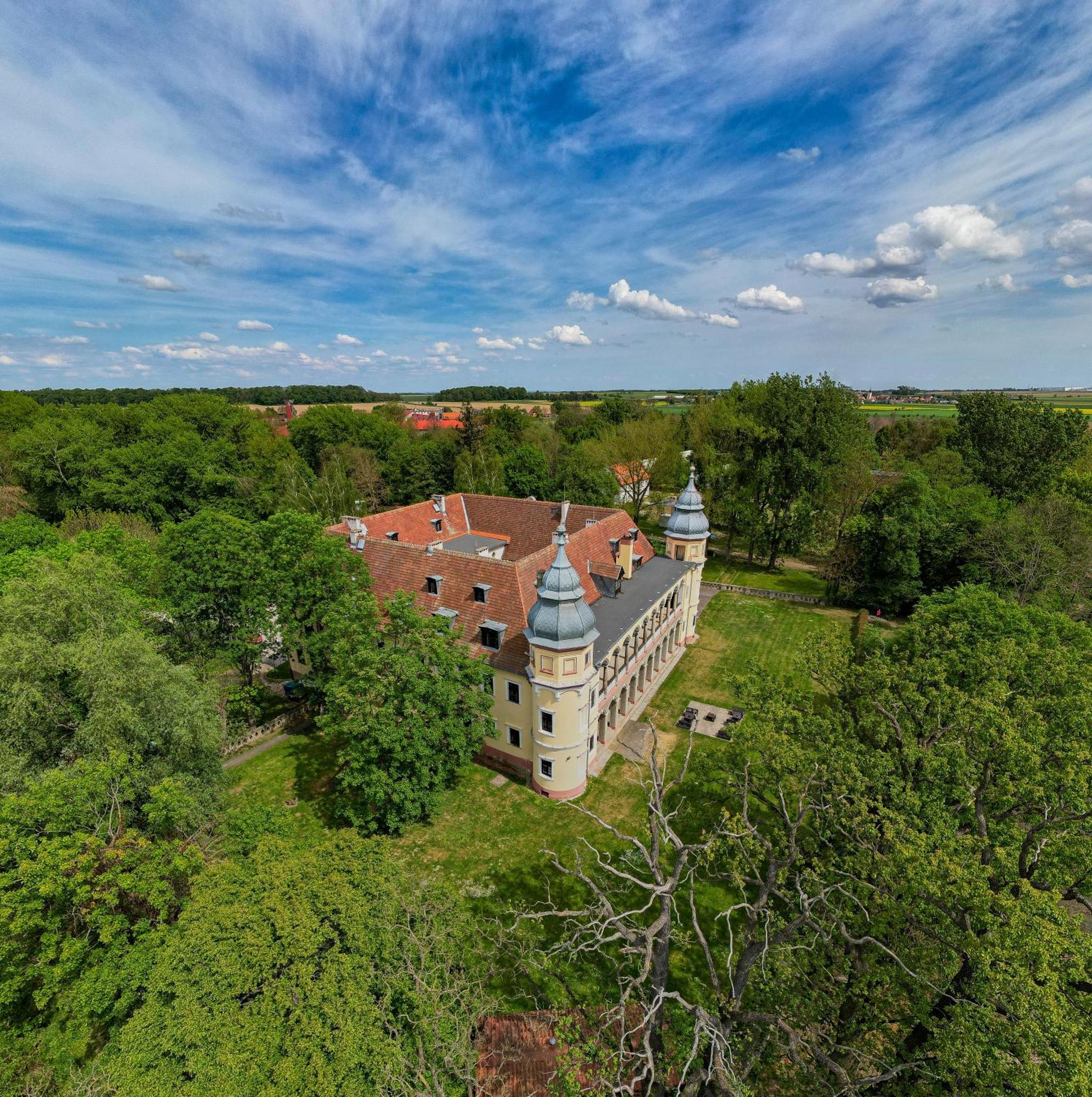 Palac Krobielowice Kąty Wrocławskie Esterno foto